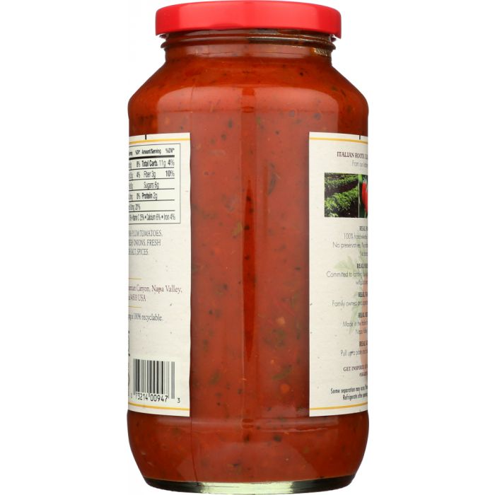 MEZZETTA: Napa Valley Bistro Tomato Basil Pasta Sauce, 25 oz