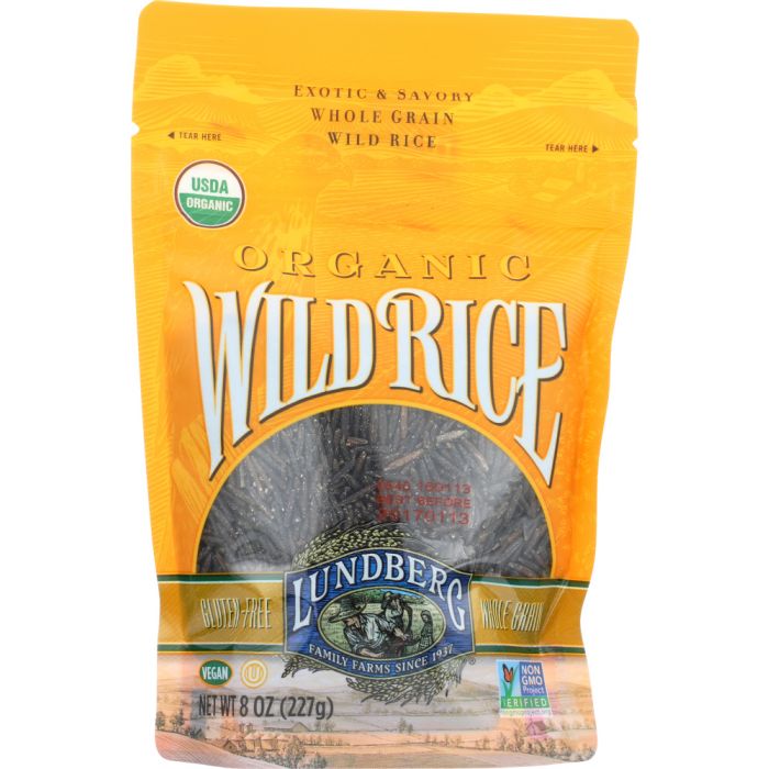 LUNDBERG: Organic Wild Rice, 8 oz