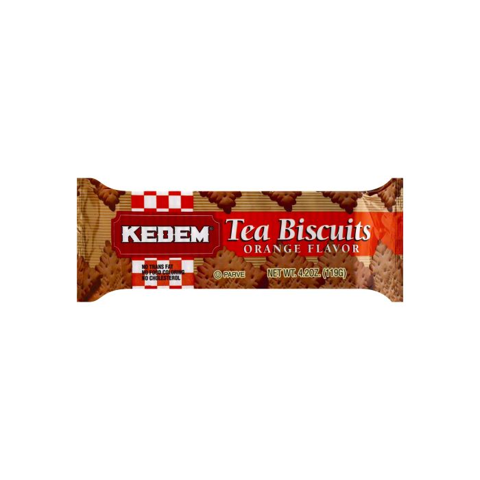 KEDEM: Tea Biscuit Orange, 4.2 oz