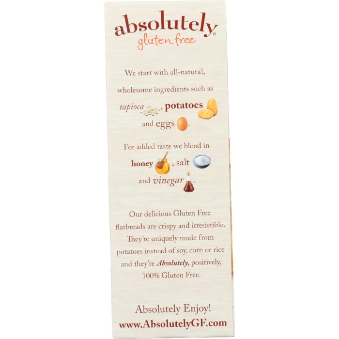 ABSOLUTELY GLUTEN FREE: Flatbread Gluten Free Original, 5.29 oz