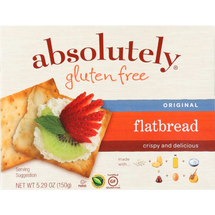 ABSOLUTELY GLUTEN FREE: Flatbread Gluten Free Original, 5.29 oz