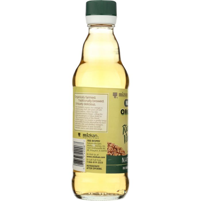 NAKANO: Organic Natural Rice Vinegar, 12 oz