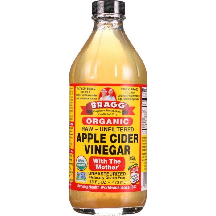 BRAGG: Organic Apple Cider Vinegar, 16 oz