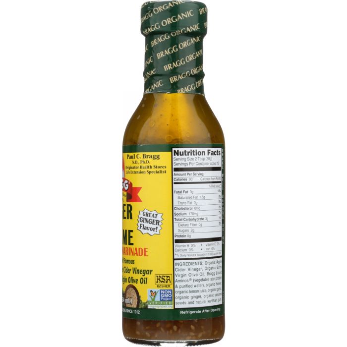 BRAGG: Salad Dressing Ginger and Sesame, 12 oz