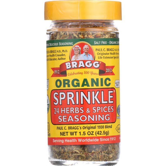 BRAGG: Organic Sprinkle 24 Herbs and Spices Seasoning, 1.5 oz