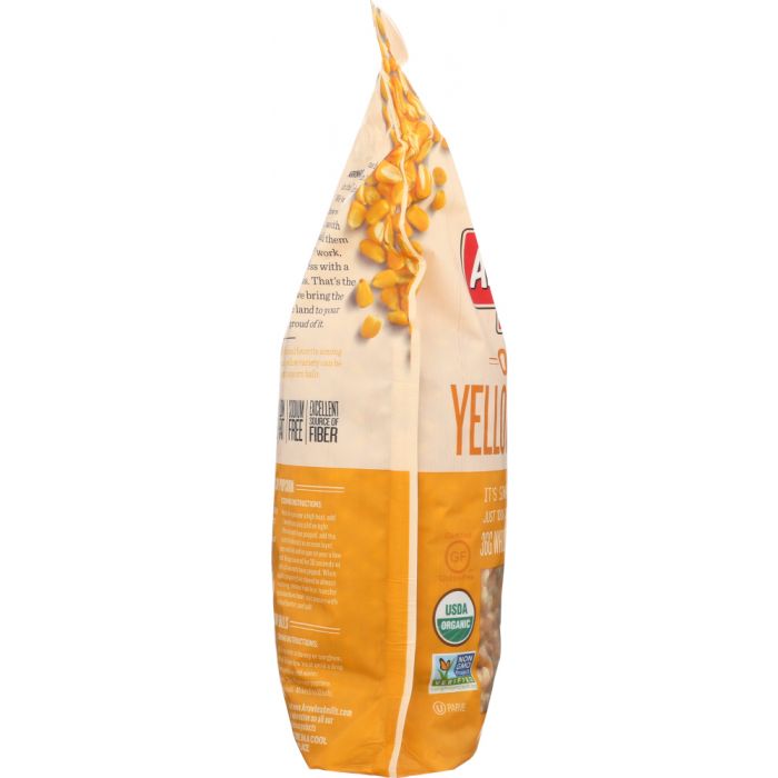 ARROWHEAD MILLS: Organic Yellow Popcorn, 28 oz