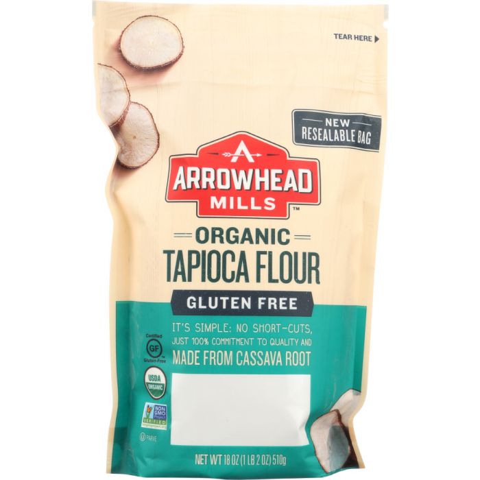 ARROWHEAD MILLS: Organic Tapioca Flour, 18 oz