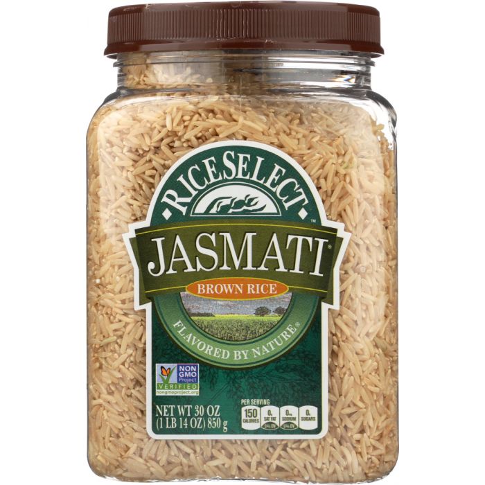 RICESELECT: Jasmati Brown Rice, 30 oz