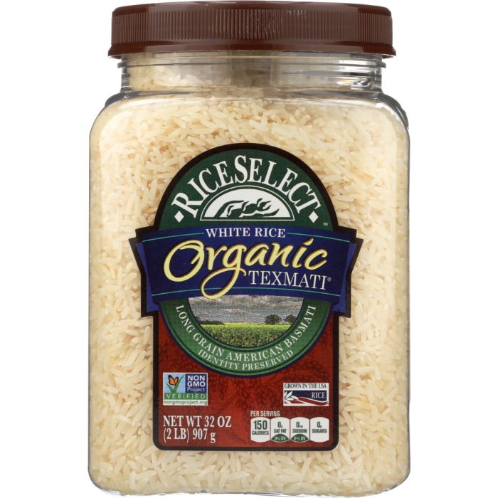 RICESELECT: Organic Texmati White Rice, 32 oz