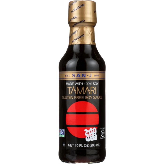 SAN-J: Gluten Free Tamari Soy Sauce, 10 Oz