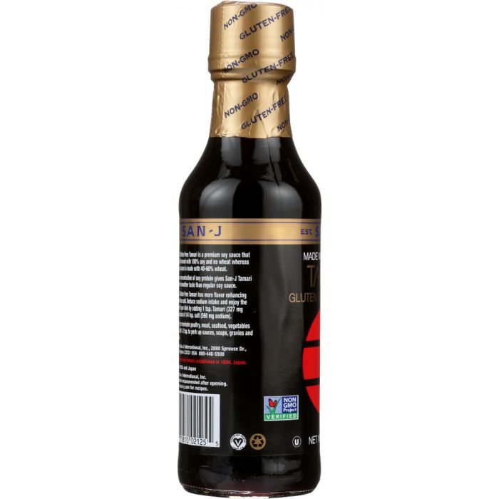 SAN-J: Gluten Free Tamari Soy Sauce, 10 Oz