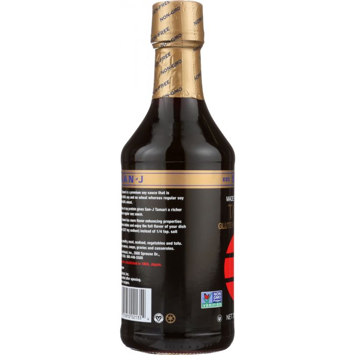 SAN J: Sauce Soy Tamari Black Label, 20 oz