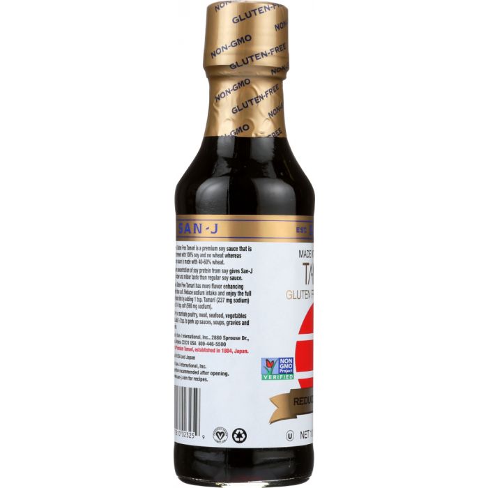 SAN-J: Reduced Sodium Tamari Soy Sauce, 10 Oz