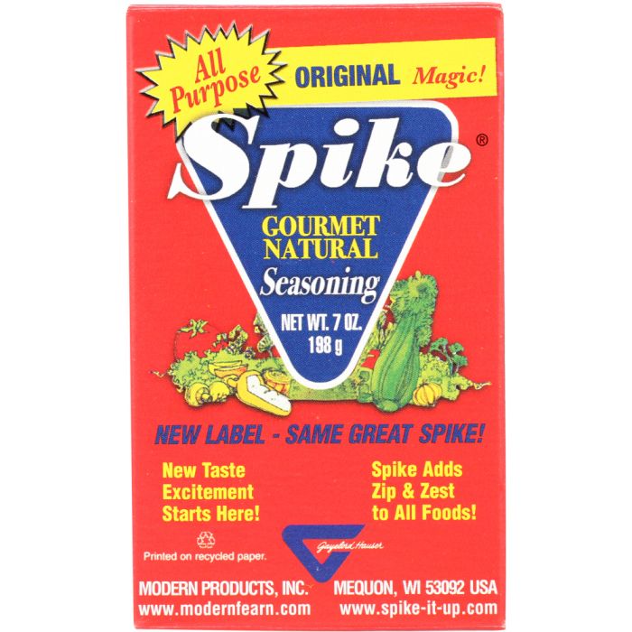 SPIKE: Original Magic All Purpose Gourmet Natural Seasoning, 7 oz