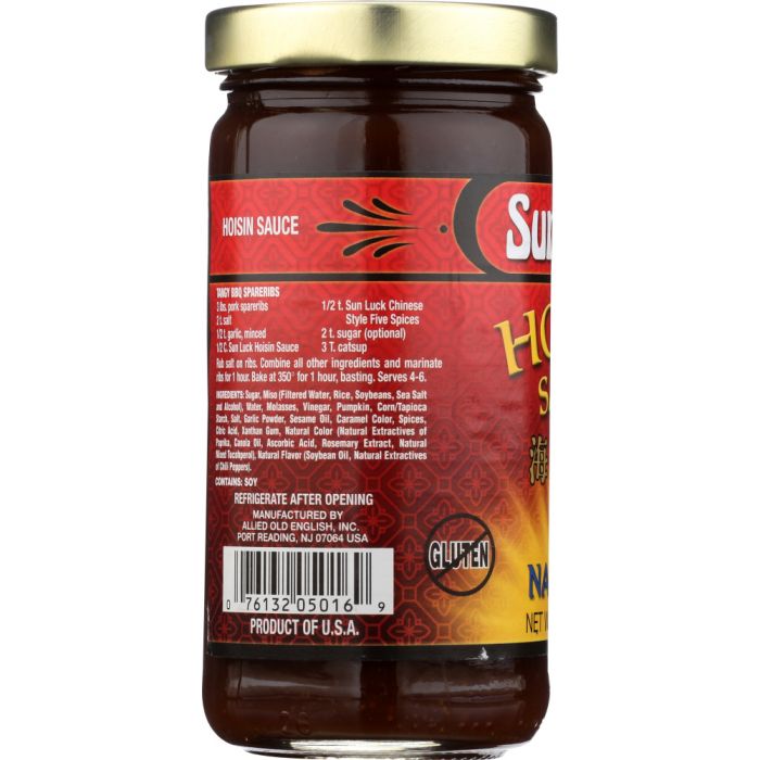 SUN LUCK: Hoisin Sauce, 8 oz