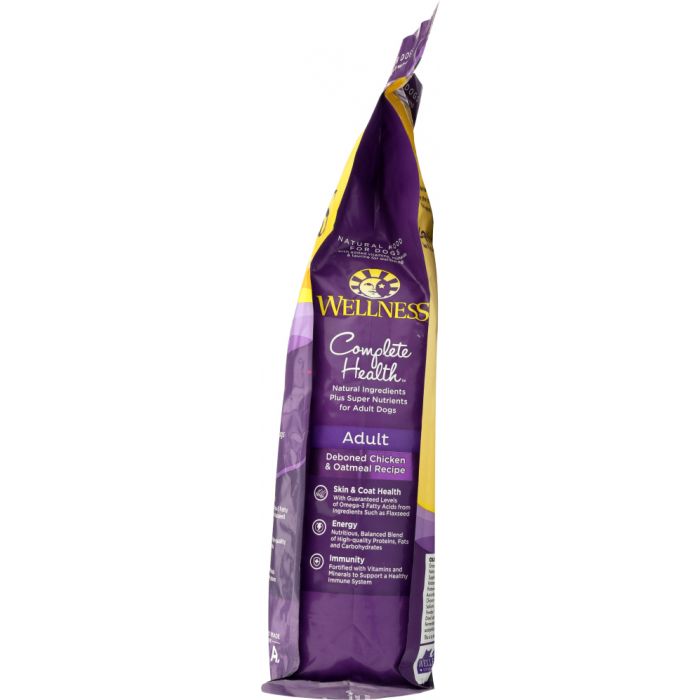 WELLNESS: Complete Health Dry Chicken and Oatmeal Dog Food, 5 lb