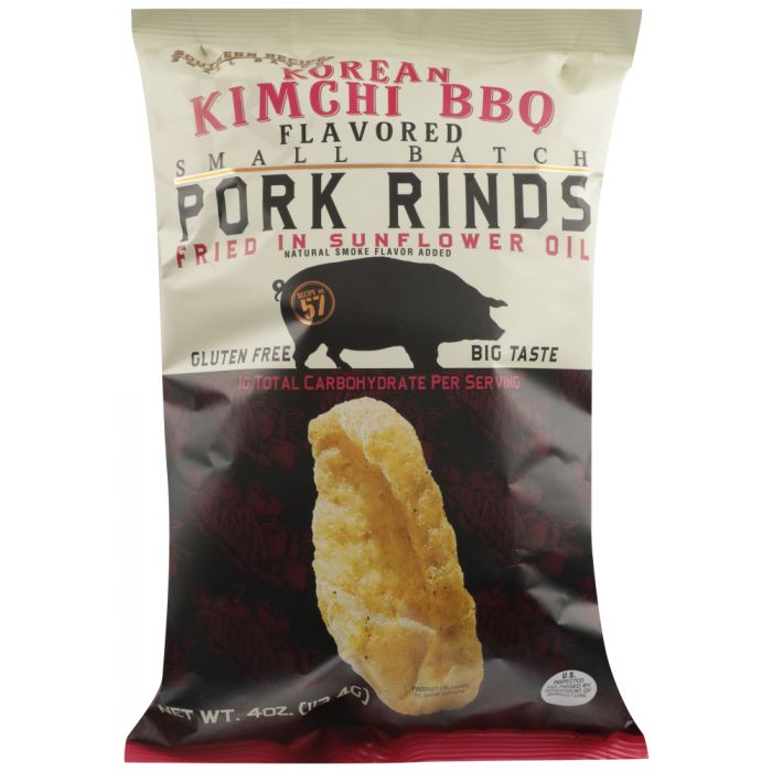 SOUTHERN RECIPE SMALL BATCH: Pork Rind Kimchi BBQ, 4 oz