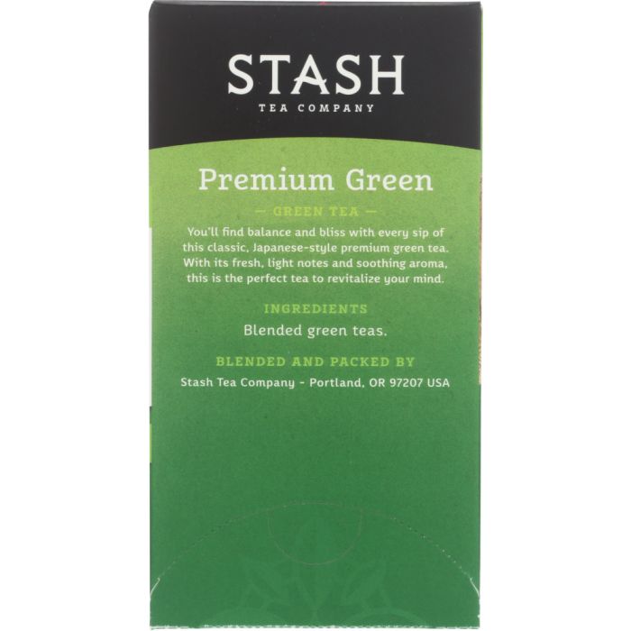 STASH TEA: Premium Green Tea, 20 bg