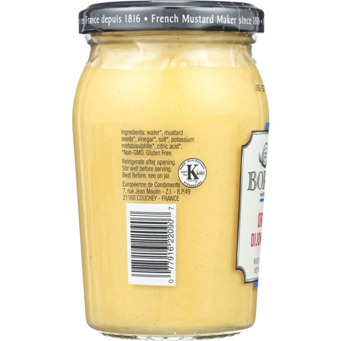 BORNIER: Dijon Mustard, 7.4 oz