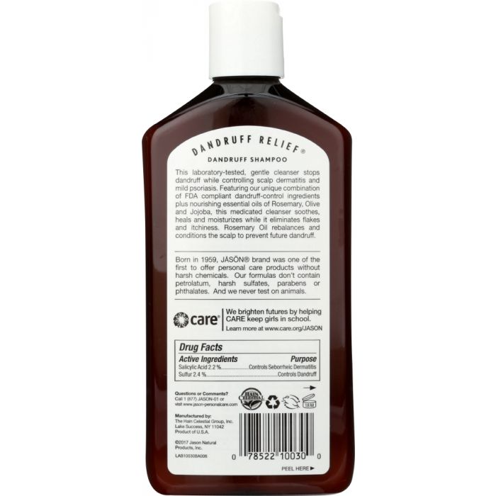 JASON: Treatment Shampoo Dandruff Relief, 12 oz