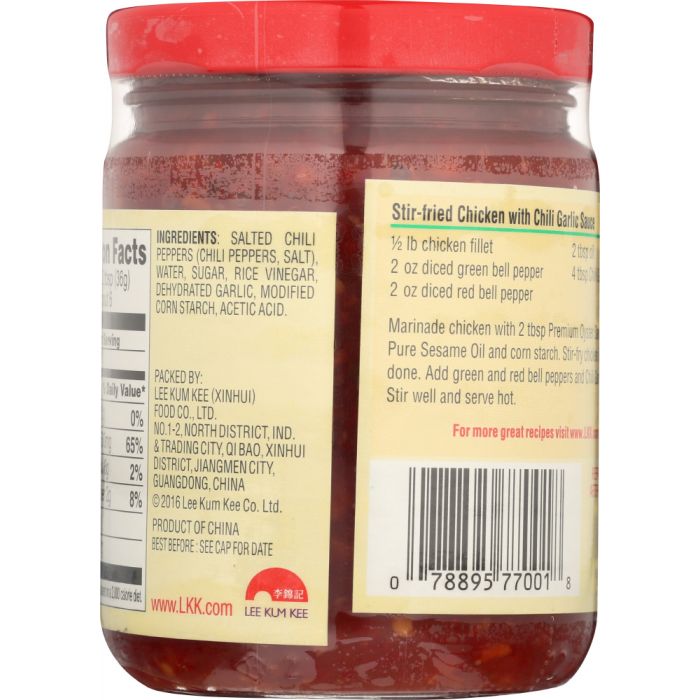 LEE KUM KEE: Chili Garlic Sauce, 8 oz