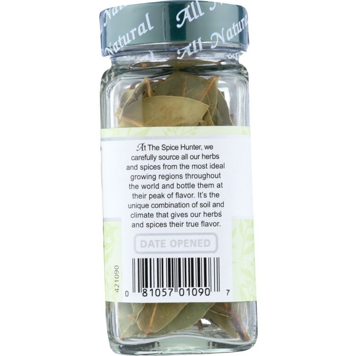 SPICE HUNTER: Whole Mediterranean Bay Leaves, 0.14 oz