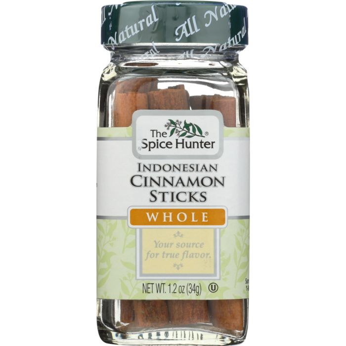 THE SPICE HUNTER: Indonesian Cinnamon Sticks Whole, 1.2 oz