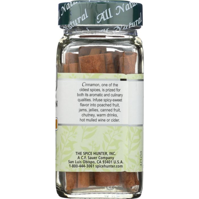 THE SPICE HUNTER: Indonesian Cinnamon Sticks Whole, 1.2 oz