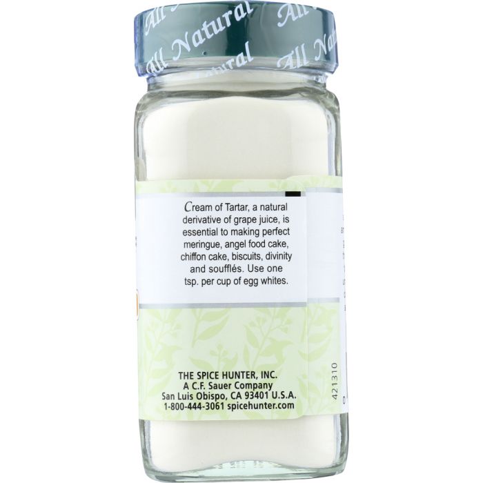 SPICE HUNTER: Cream of Tartar, 3.6 oz