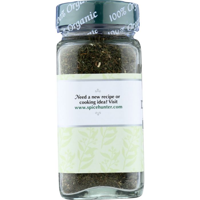 THE SPICE HUNTER: 100% Organic Dill Weed, 0.5 oz