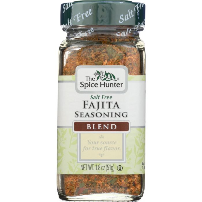 SPICE HUNTER: Salt Free Fajita Seasoning Blend, 1.8 oz