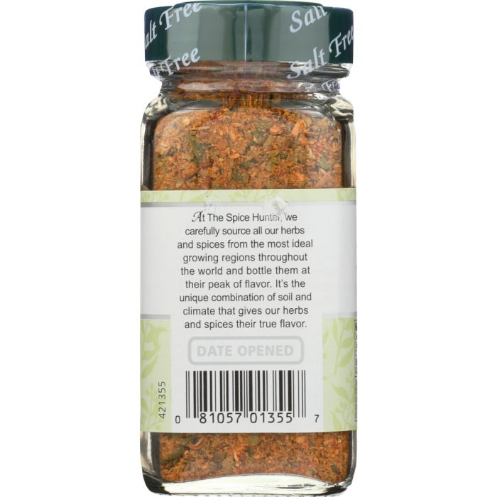 SPICE HUNTER: Salt Free Fajita Seasoning Blend, 1.8 oz