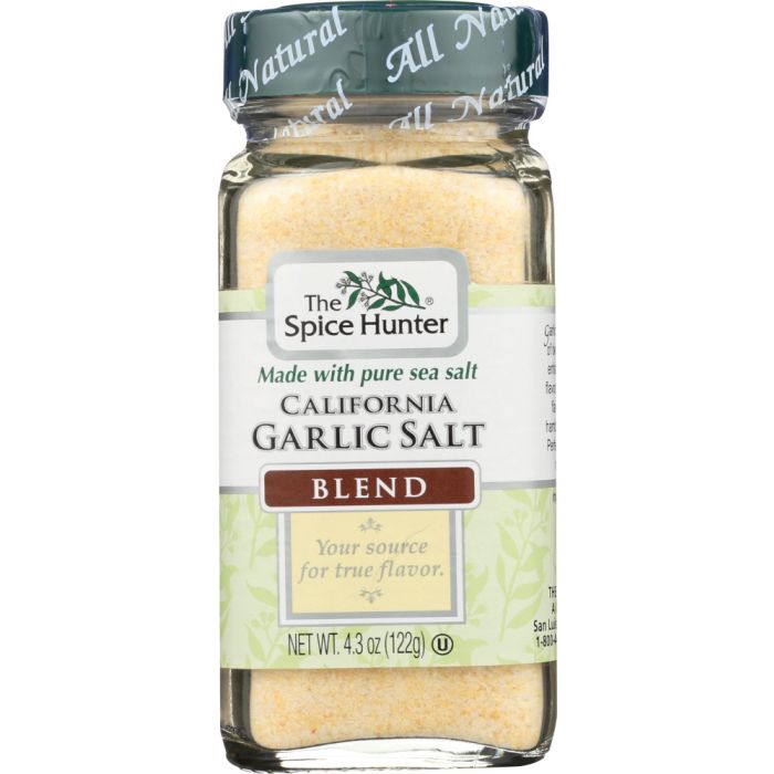 SPICE HUNTER: Garlic Salt California Blend, 4.3 oz