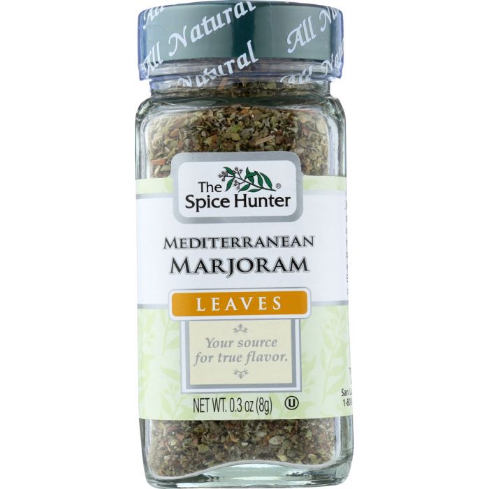 THE SPICE HUNTER: Marjoram Mediterranean Leaves, 0.3 oz