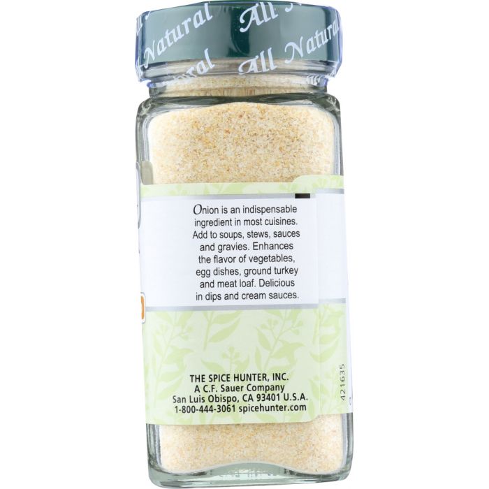 SPICE HUNTER: California Onion Granulated, 2.3 oz