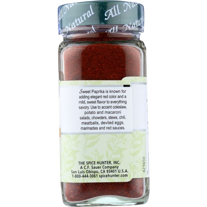 THE SPICE HUNTER: Paprika Sweet Ground, 1.9 oz