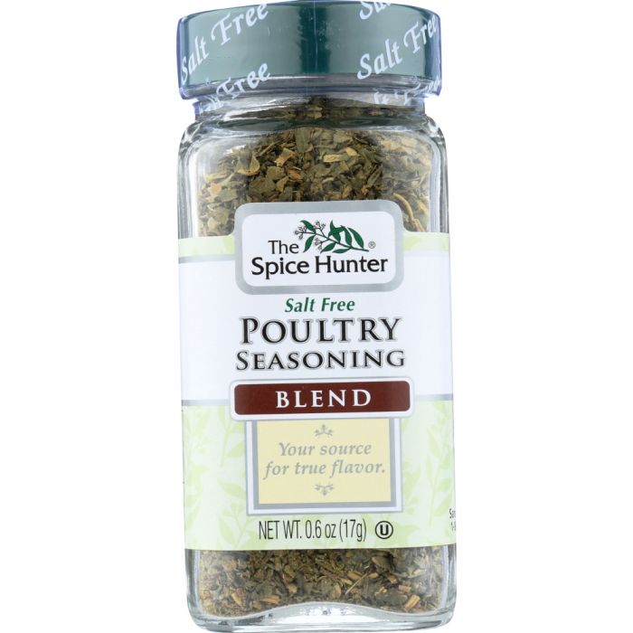 THE SPICE HUNTER: Salt Free Poultry Seasoning Blend, 0.6 oz