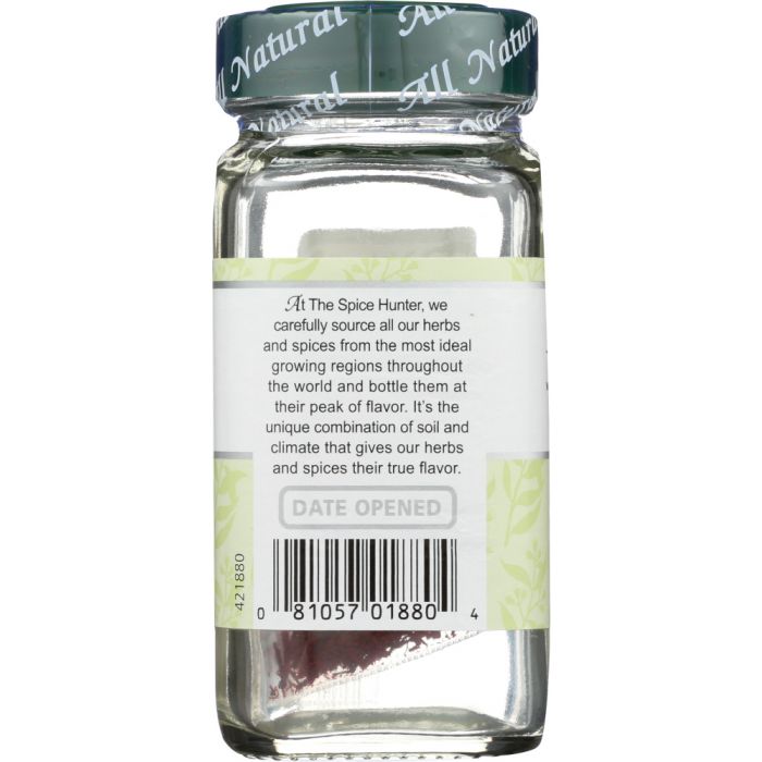 THE SPICE HUNTER: Spanish Mancha Saffron Strands Whole, 0.01 oz