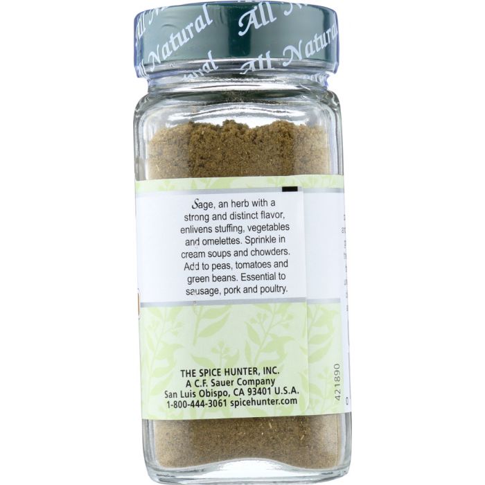 THE SPICE HUNTER: Sage Rubbed Dalmatian Leaves, 0.4 oz