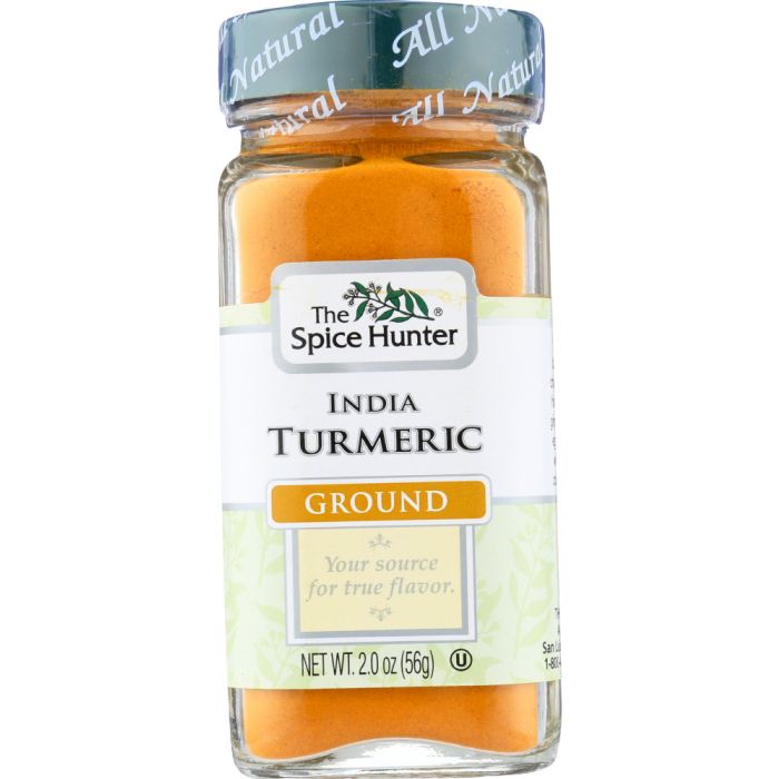 THE SPICE HUNTER: India Turmeric Ground, 2 oz