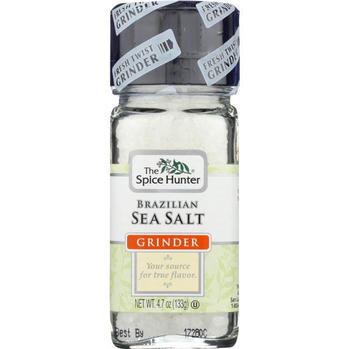 SPICE HUNTER: Grinder Twist Sea Salt Brazilian, 4.7 oz