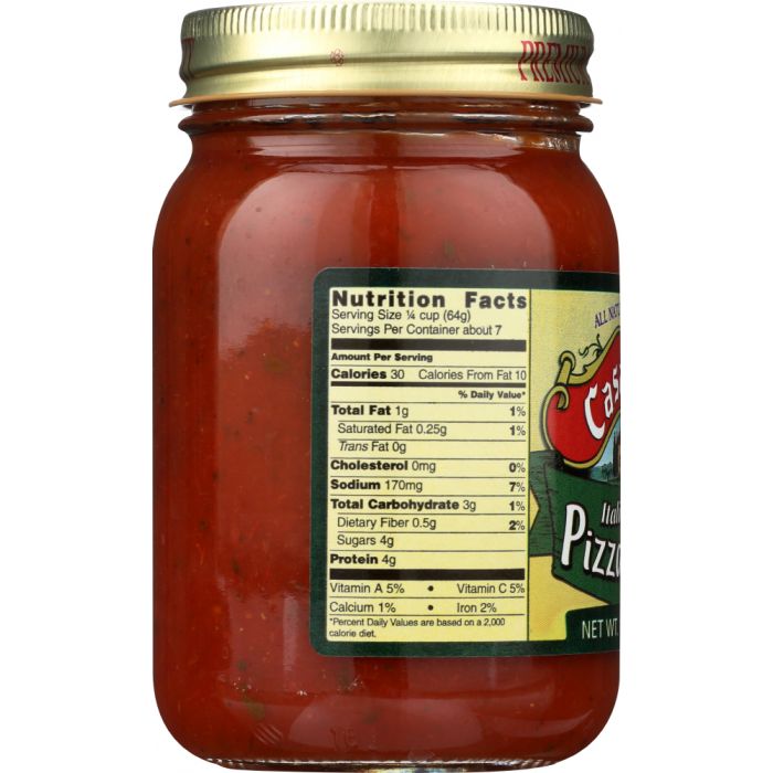 CASA VISCO: Italian Style Pizza Sauce, 16 oz