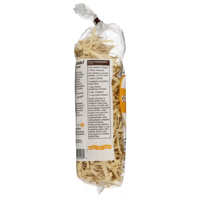 AL DENTE: Carba-Nada Egg Fettuccine Noodles, 10 Oz