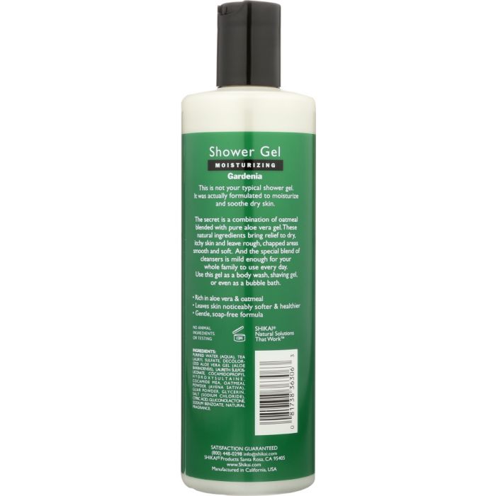 SHIKAI: All Natural Moisturizing Shower Gel Gardenia, 12 oz