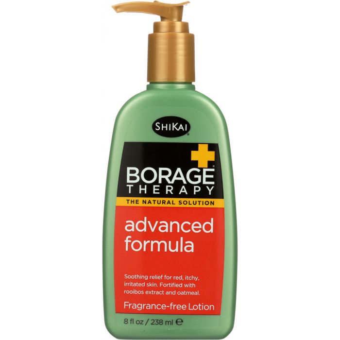 SHIKAI: Borage Therapy Advanced Formula Lotion Fragrance-Free, 8 Oz