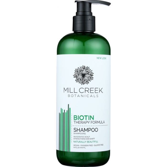 MILL CREEK: Biotin Shampoo, 14 oz