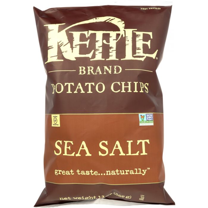 KETTLE FOODS: Sea Salt Potato Chips, 13 oz