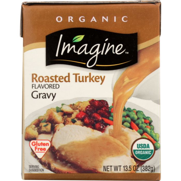 IMAGINE: Foods Organic Roasted Turkey Flavored Gravy, 13.5 oz