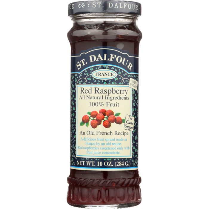 ST DALFOUR: Red Raspberry, 10 oz