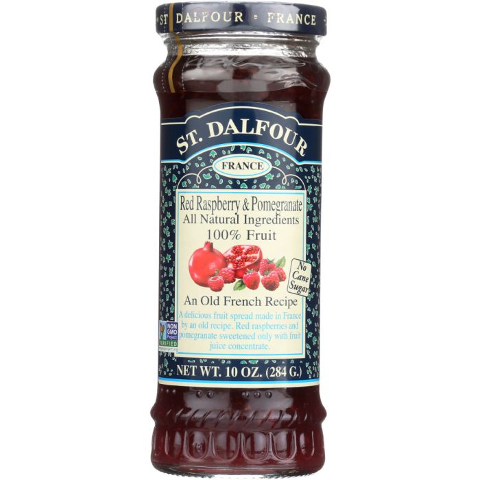 ST DALFOUR: Red Raspberry & Pomegranate, 10 oz